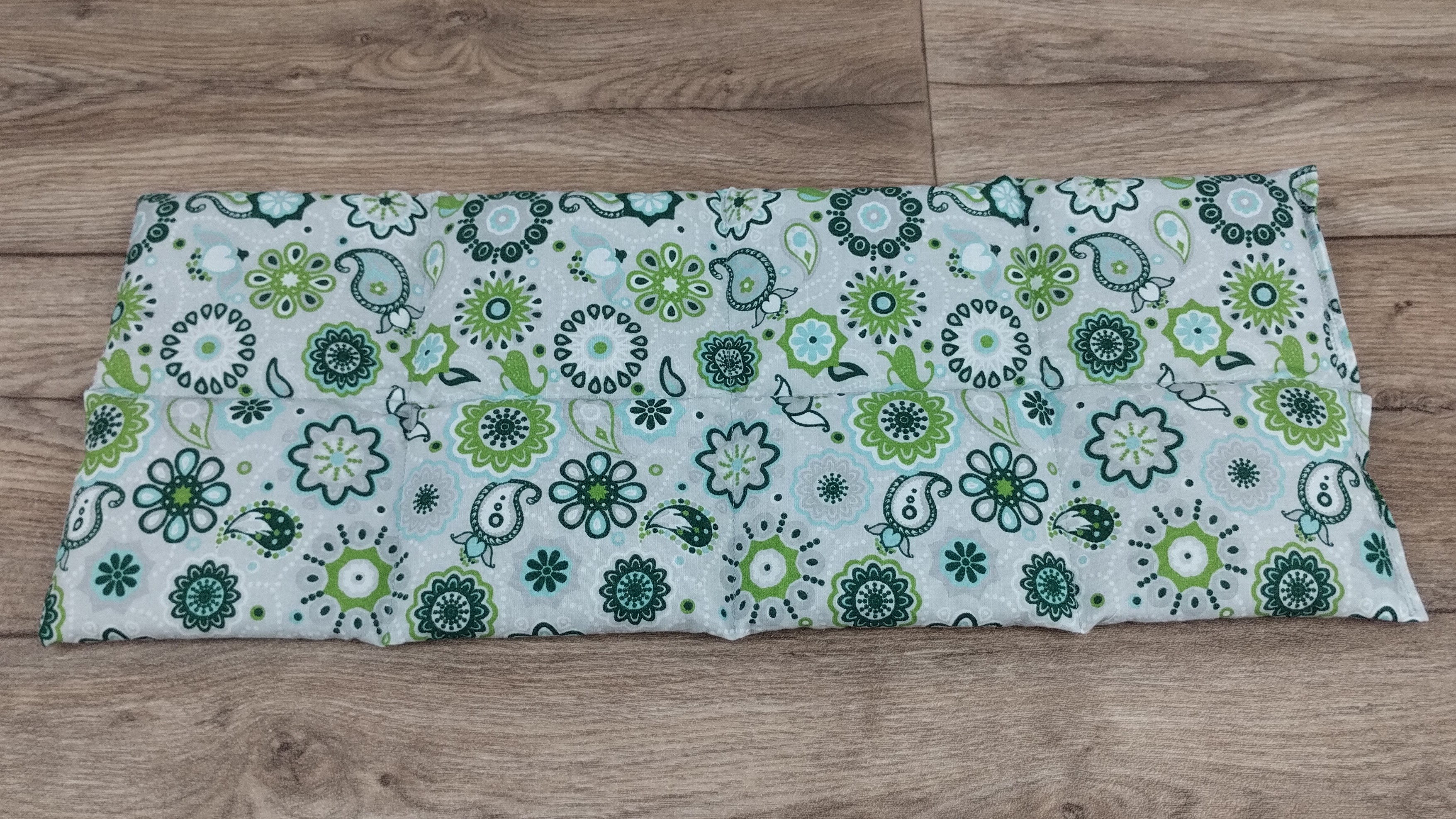 Körnerkissen Mandala Motivstoff Grün