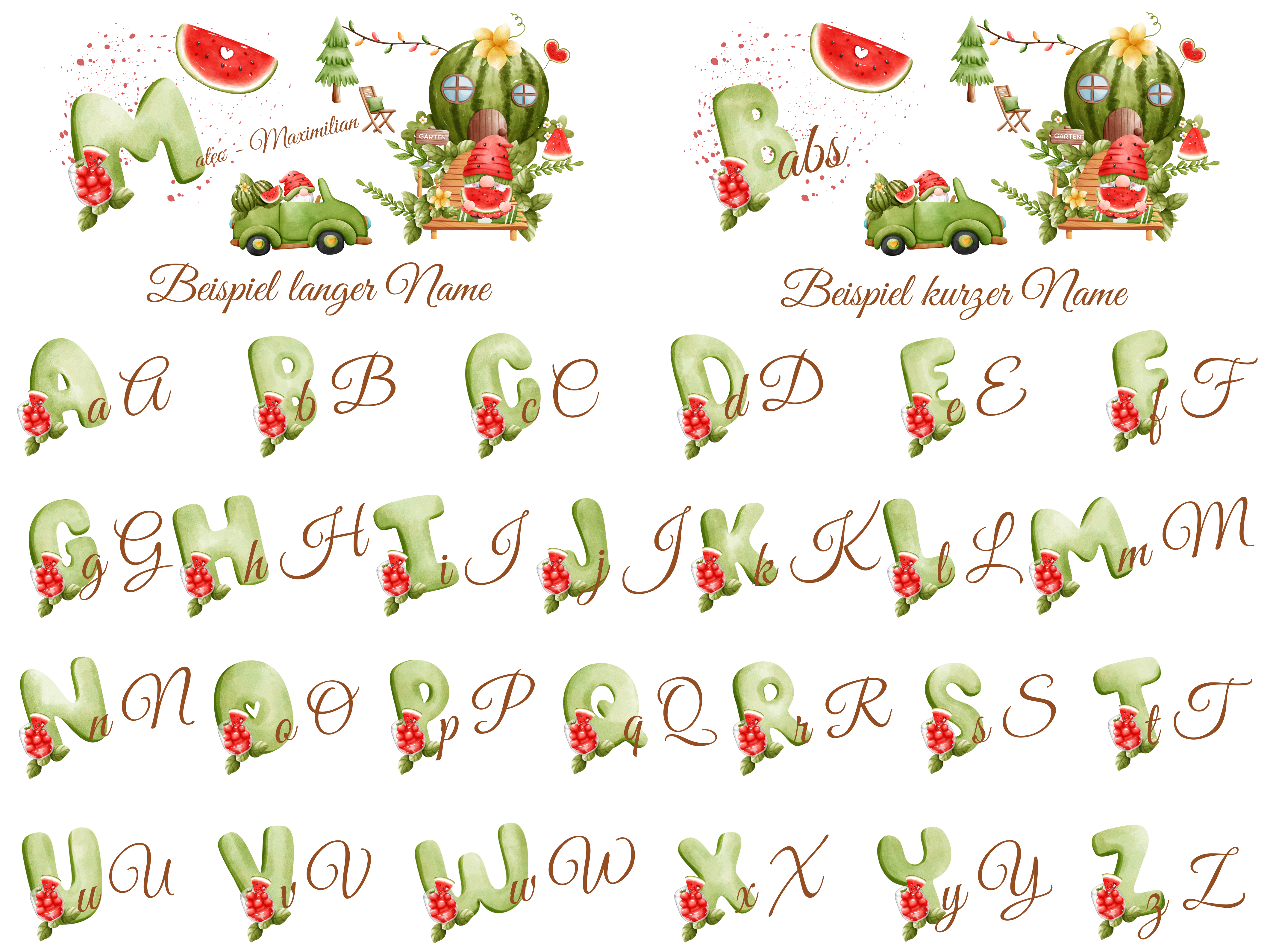 personalisierte Keramiktasse mit Gnommotiven