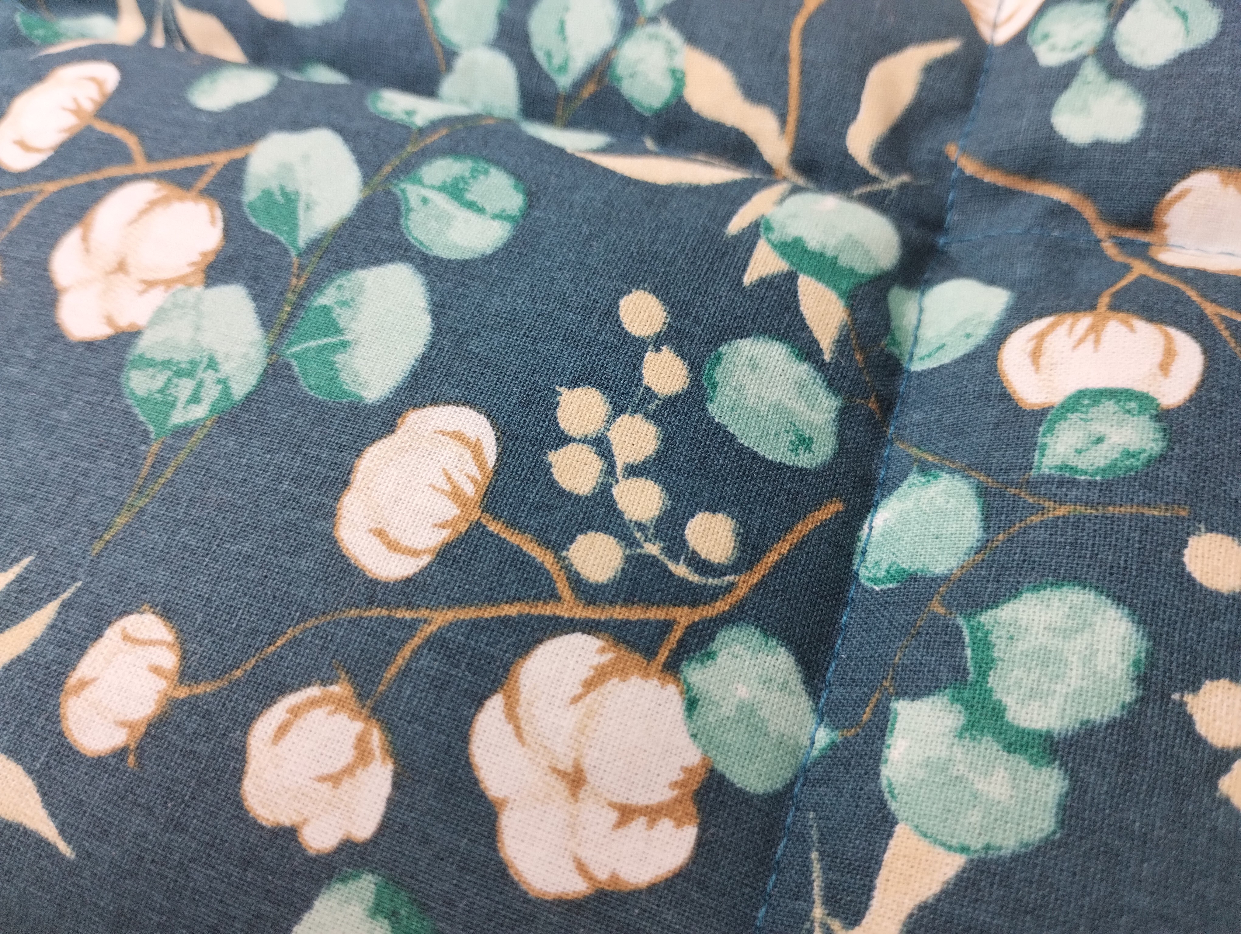 Körnerkissen Eucalyptus Blau