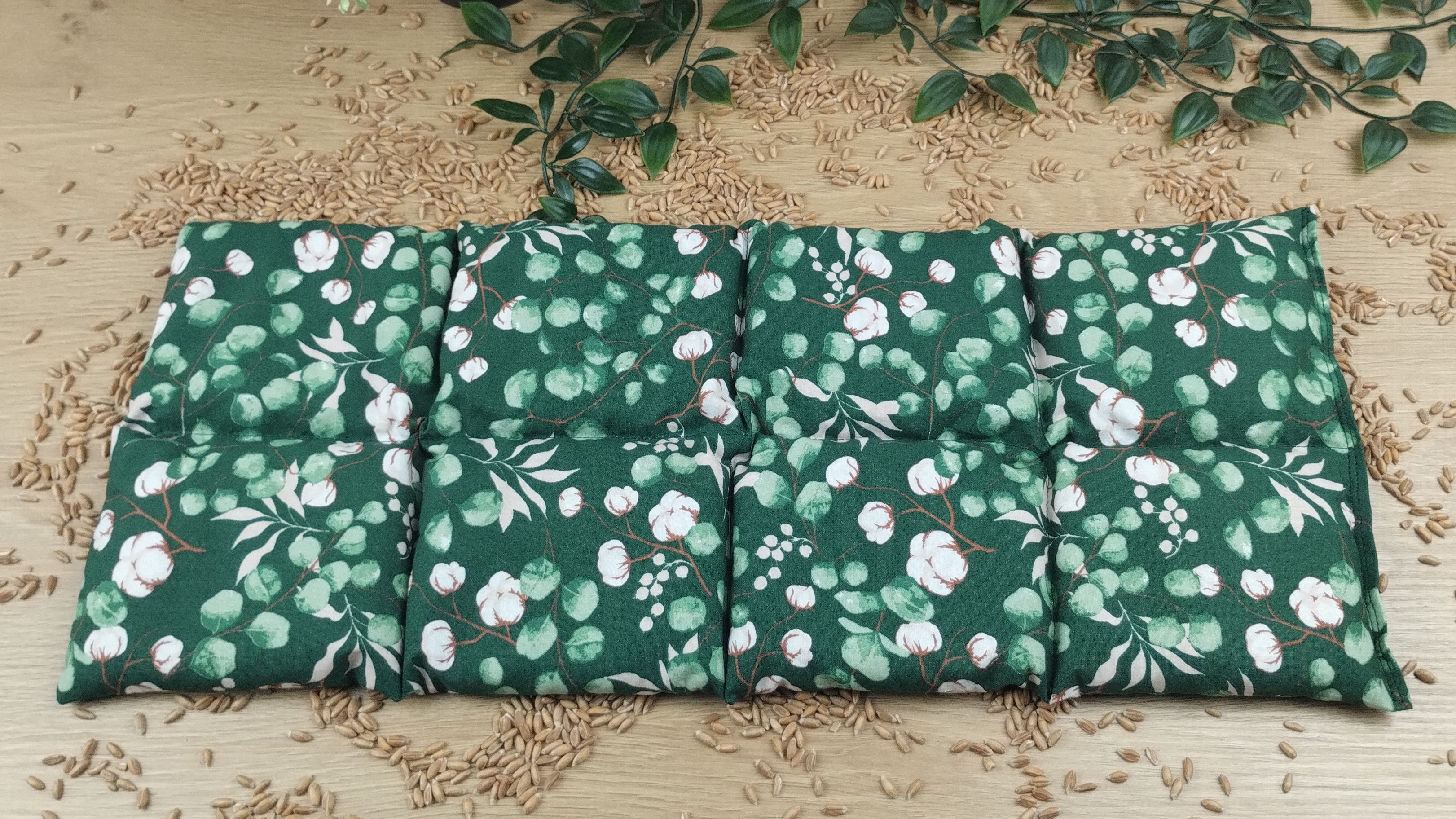 Körnerkissen Eucalyptus Grün