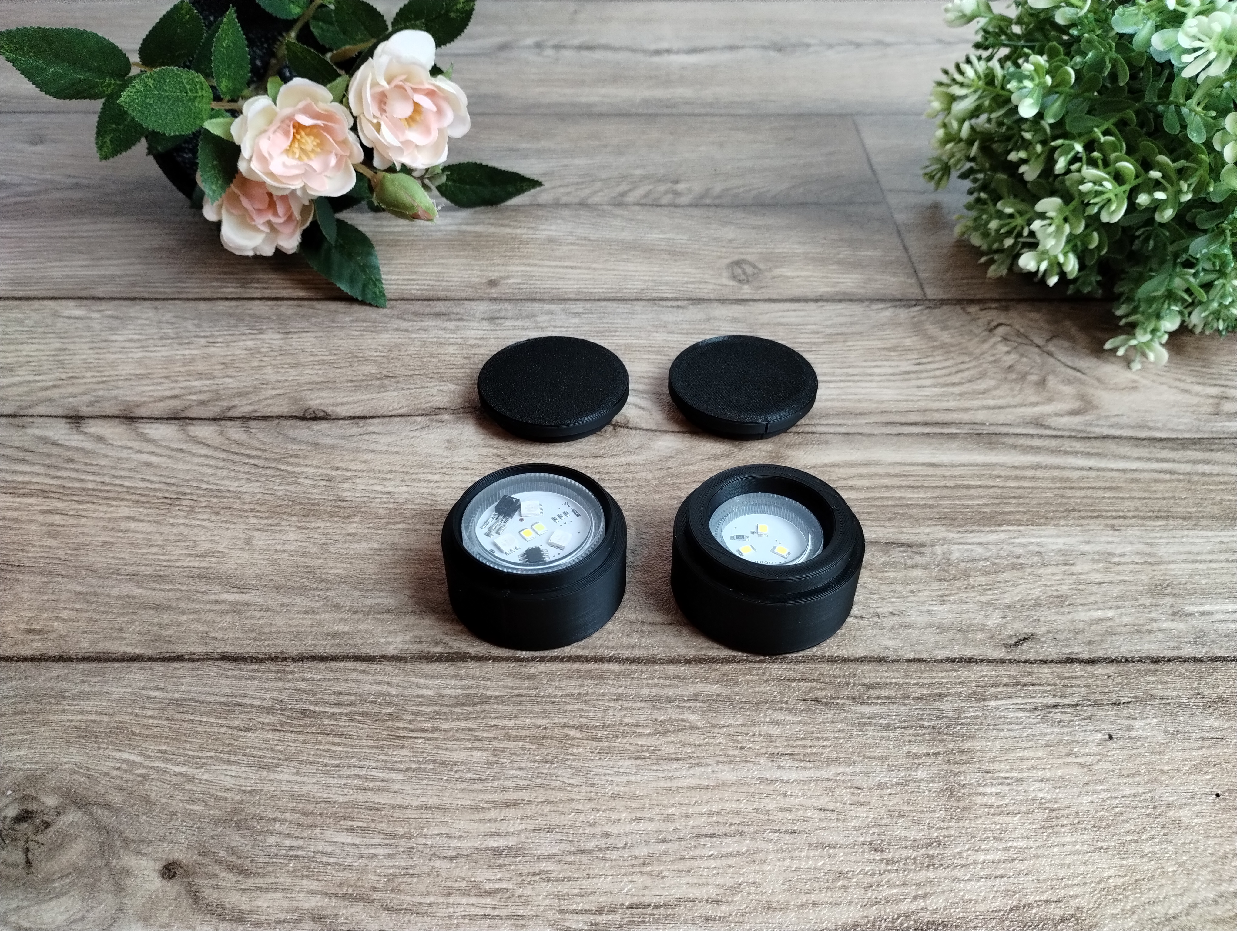 Lithophane Fotoleuchte 12,5cm mit wählbarem LED Leuchtmittel