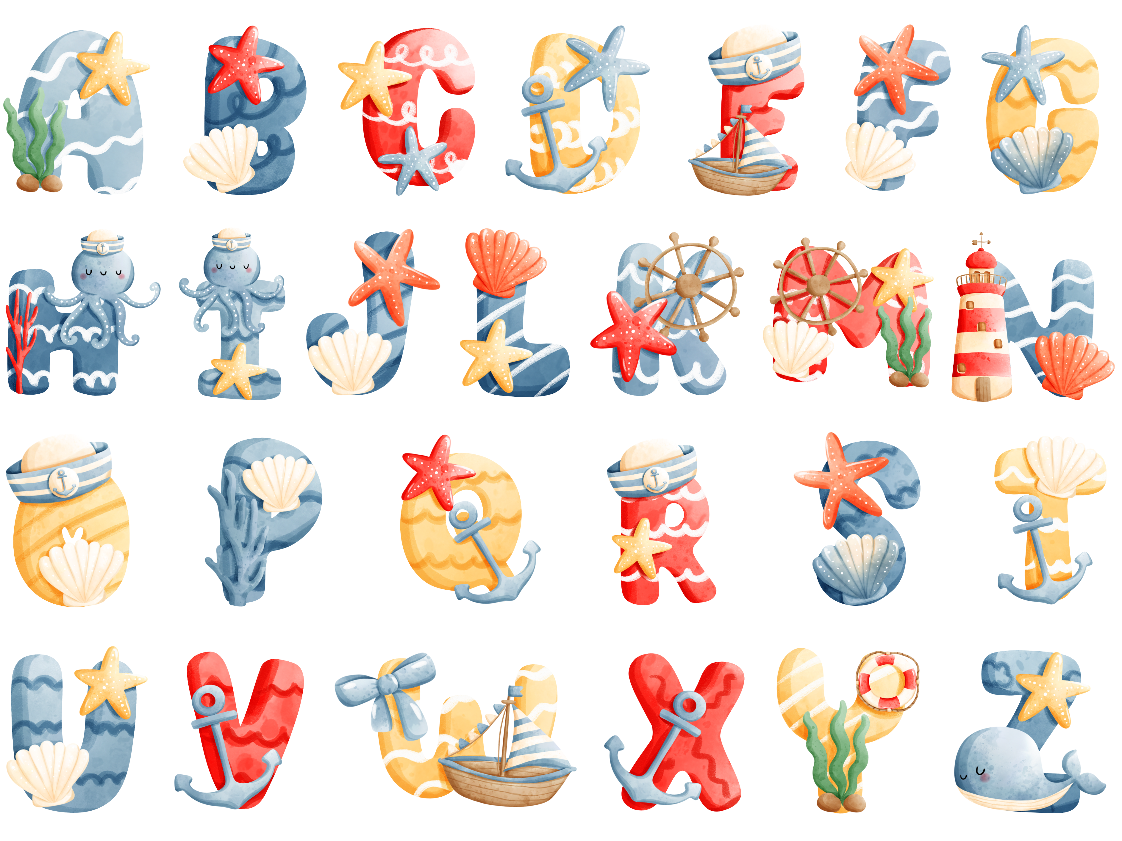 personalisierte Keramiktasse im maritimen Stil