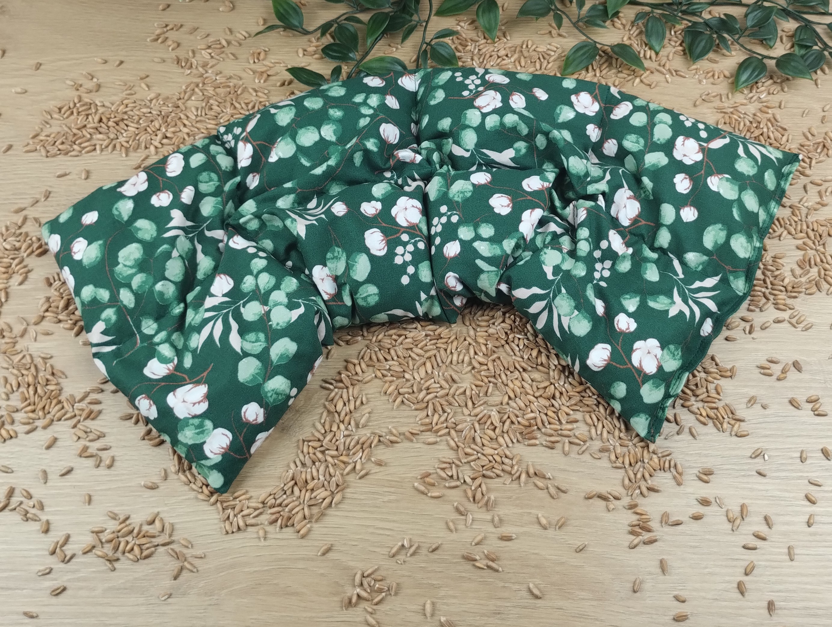 Körnerkissen Eucalyptus Grün