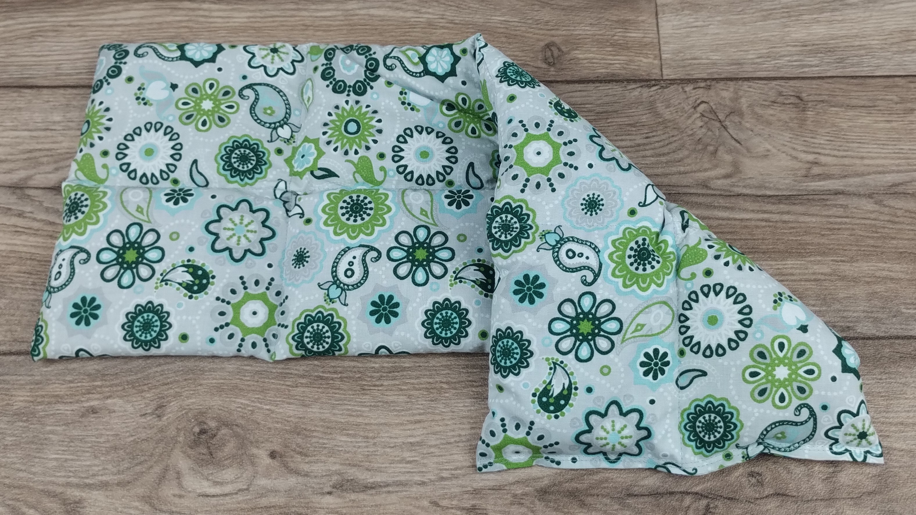 Körnerkissen Mandala Motivstoff Grün